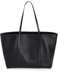 Jil Sander - Foro Grained Leather Tote Bag - Lyst