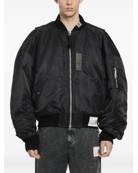 Maison Mihara Yasuhiro - Vest-Combined Bomber Jacket - Lyst