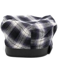 JUNTAE KIM - Scarf Tie-Neck Beret - Lyst