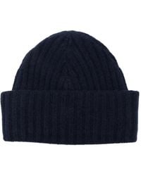 Liska - Lina Ribbed-Knit Beanie Hat - Lyst