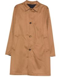 KIRED - Button-Fastening Cashmere Reversible Coat - Lyst