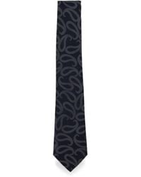 Giorgio Armani - Paisley-Print Silk Tie - Lyst