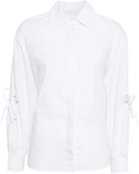 Alohas - Blouse Met Veters - Lyst