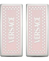 Versace - 90S Logo Ohrringe - Lyst