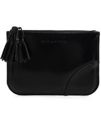 Comme des Garçons - Zipper Medley Tassel-Detail Leather Wallet - Lyst
