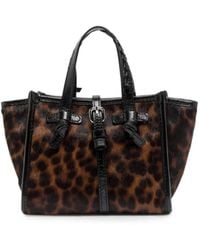 Gianni Chiarini - Mini Miss Marcella Leopard-Print Tote Bag - Lyst