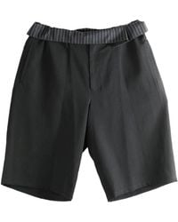 Yohji Yamamoto - Striped-Waistband Cropped Trousers - Lyst