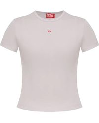 DIESEL - T-Shirt T-Uncutie-Long-D - Lyst