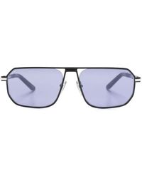 Prada - Opr A53S Zonnebril Met Rechthoekig Montuur - Lyst