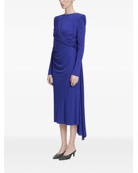 Versace - Viscose Crêpe Jersey Dress - Lyst