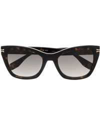 Marc Jacobs - Cat-Eye-Sonnenbrille in Schildpattoptik - Lyst