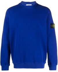 メンズ Stone Island ロングスリーブ スウェットシャツ ブラック | Lyst