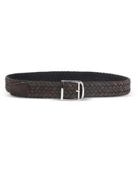 Brioni - Braided Calf Leather Belt - Lyst