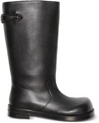 Acne Studios - Botas altas con detalle de hebilla - Lyst