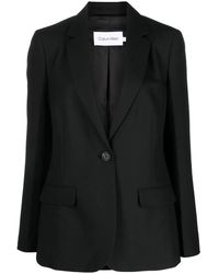 Calvin Klein - Single-Breasted Tailored Blazer - Lyst