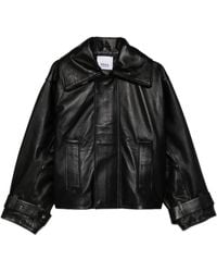 Erika Cavallini Semi Couture - Veste À Poignets À Boucle - Lyst