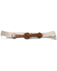 Miu Miu - Leather And Cord Belt - Lyst