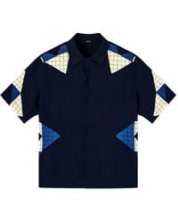 A.P.C. - Chemise À Design Patchwork - Lyst