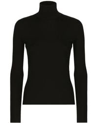Dolce & Gabbana - High Neck Pullover - Lyst