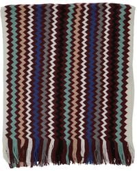 Missoni - Bufanda De Punto En Zigzag - Lyst