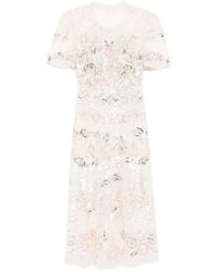 Needle & Thread - Vestido con apliques de lentejuelas - Lyst