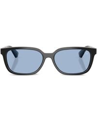 Burberry - Lunettes De Soleil À Monture Rectangulaire - Lyst
