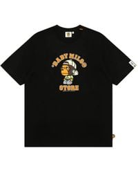 *BABY MILO® STORE BY *A BATHING APE® - T-Shirt À Patch Logo - Lyst