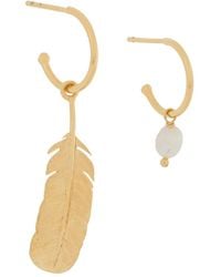 Wouters & Hendrix - Mixed Pearl-Detail Earrings - Lyst