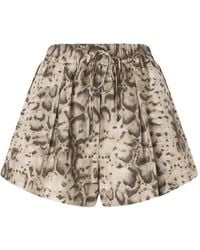 Pinko - Bermuda Imprimé - Lyst