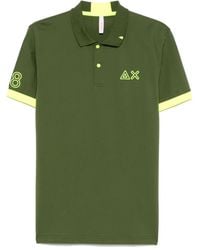 Sun 68 - Logo-Embroidered Polo Shirt - Lyst