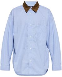 Comme des Garçons - Corduroy-Collar Shirt - Lyst