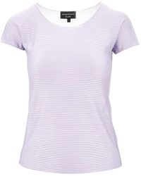 Emporio Armani - Striped T-Shirt - Lyst