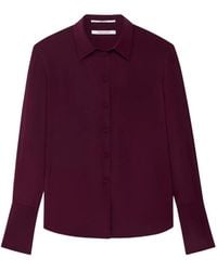 Another Tomorrow - Silk Shirt - Lyst