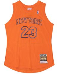 Mitchell & Ness - "Nba Ny Knicks 2012 Marcus Camby" Christmas Day Jersey Top - Lyst