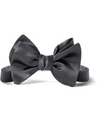 Brunello Cucinelli - Silk-Cotton Blend Bow Tie - Lyst