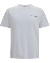Off-White c/o Virgil Abloh - Logo Quote Short-Sleeved T-Shirt - Lyst