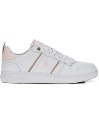 K-swiss - Lozan Match Logo-Patch Sneakers - Lyst