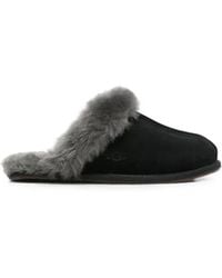 UGG - Mules Scuffette Ii En Cuir Doublées De Peau Lainée - Lyst