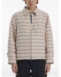 Adererror - Striped Button-Detail Jacket - Lyst