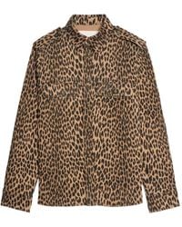 Zadig & Voltaire - Leopard-Print Button-Fastening Shirt - Lyst