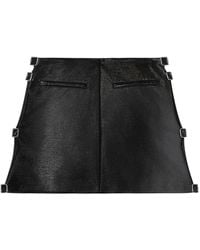 Courreges - Mini-Rok Met Gesp - Lyst