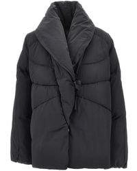 Bacon - W Soft Vault Quilted Tie-Fastening Jacket - Lyst