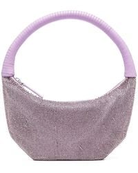 STAUD - Pepper Crystal-Embellished Tote Bag - Lyst