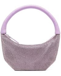 STAUD - Borsa Tote Pepper Con Decorazione Di Cristalli - Lyst