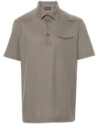 Zegna - Patch-pocket Polo Shirt - Lyst