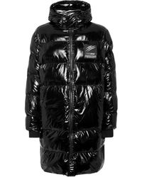 Philipp Plein - High-shine Quilted Padded Coat - Lyst