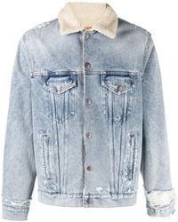 MM6 by Maison Margiela - Denim Jackets - Lyst