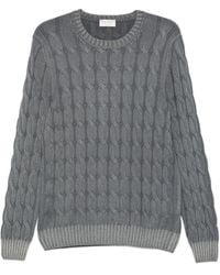 Gran Sasso - Pullover Mit Zopfmuster - Lyst