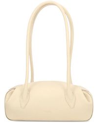 Yuzefi - Mini Oyster Leather Shoulder Bag - Lyst