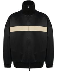 Fear Of God - Striped Zipped Jacket - Lyst